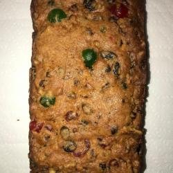 Home Made Loaf Pan Fruit Cake From Scratch