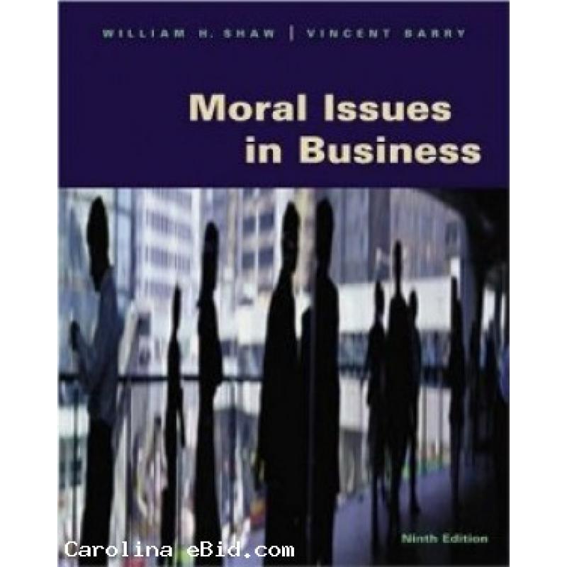 MORAL ISSUES IN BUSINESS