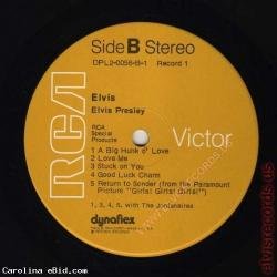 Elvis Presley, Elvis RCA Special Products DPL2 0056(e)